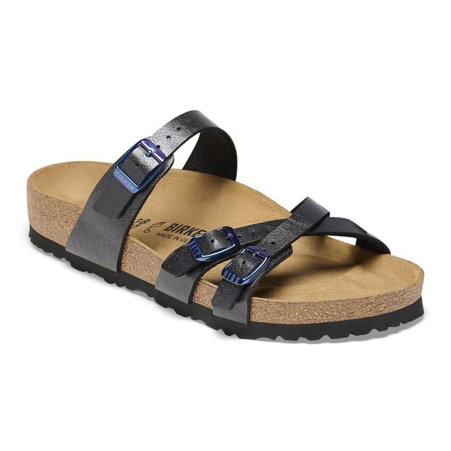Franca Graceful Licorice Birko Flor Sandals