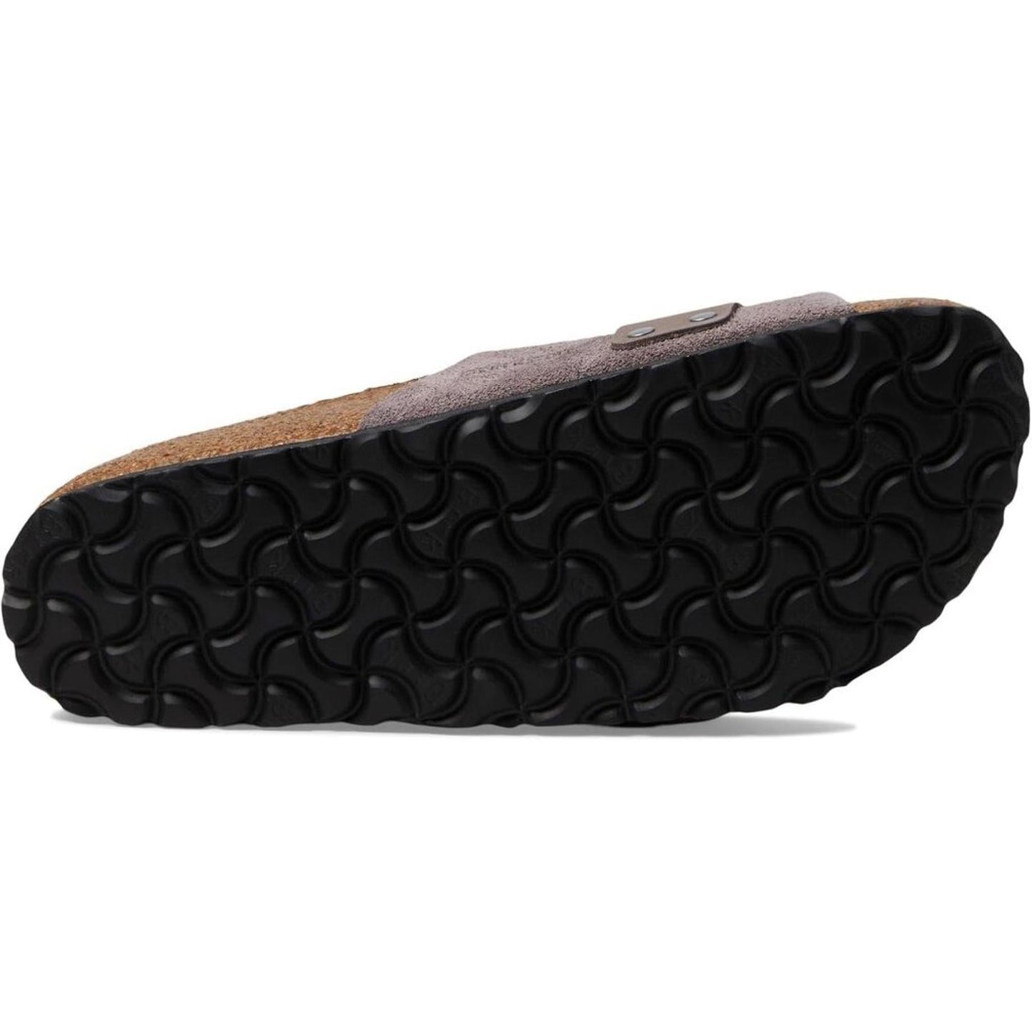 Oita Faded Purple Suede Slide Sandals