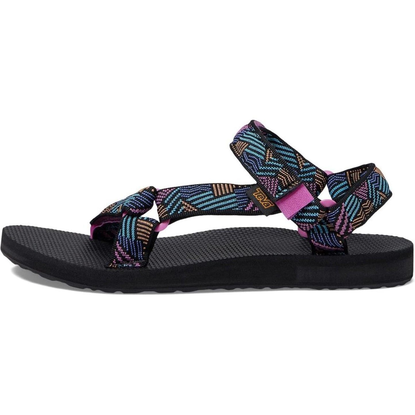 Original Universal Borderless Black Strap Sandals