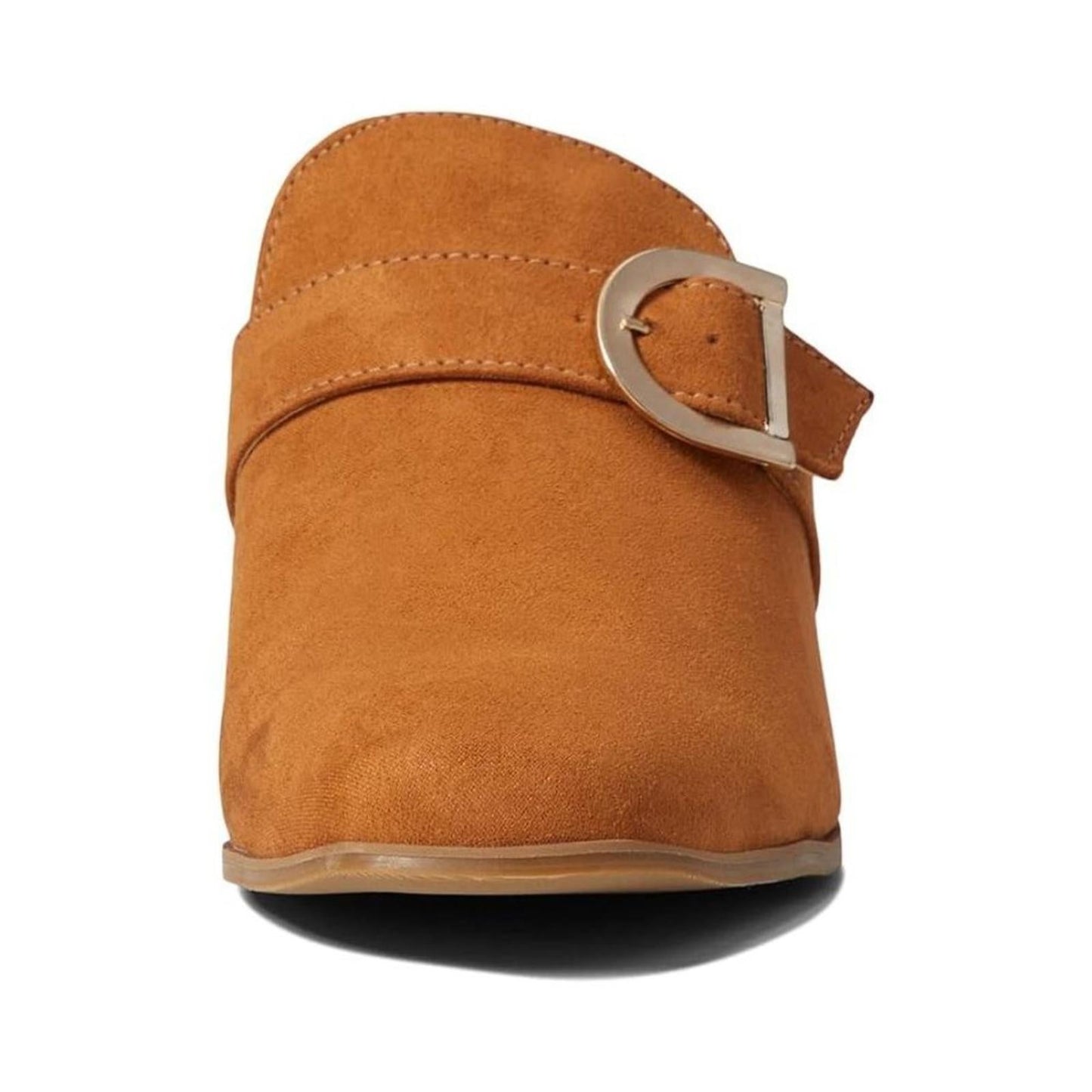 Isha Cognac Heeled Mules