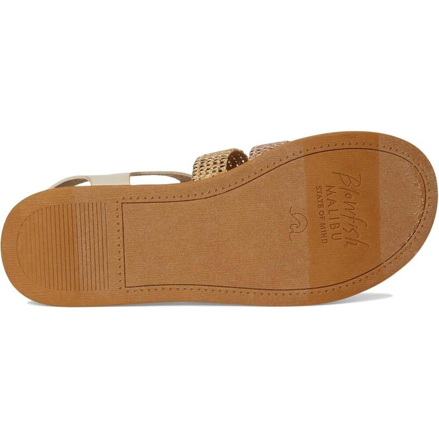 Madrid Cloud Silver Faux Raffia Sandals