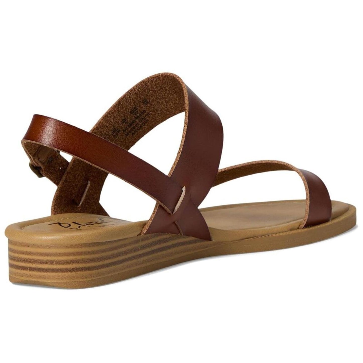 Arcadia Scotch Heel Strap Sandals