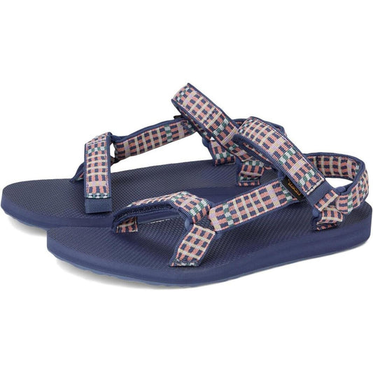 Original Universal Modern Check Crown Blue Sandals