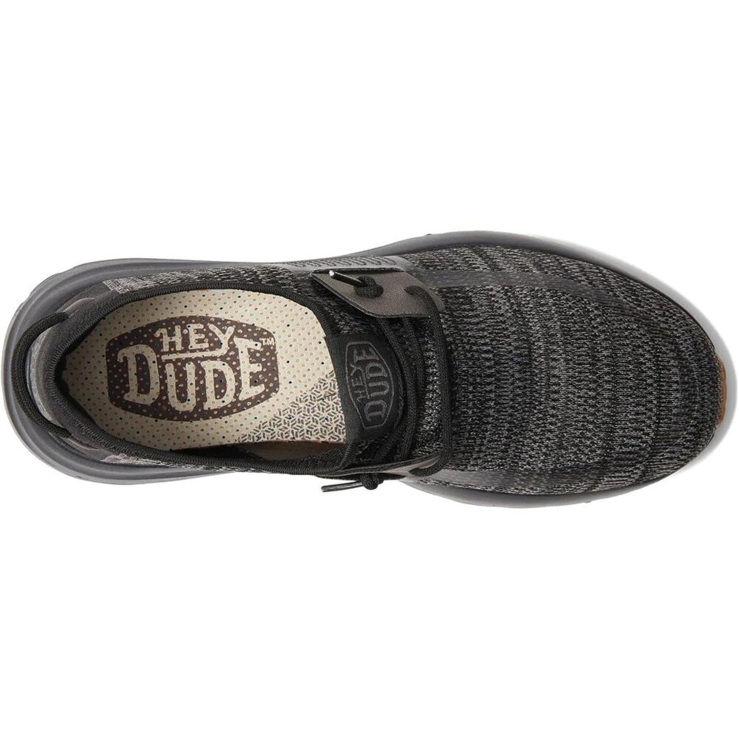 Sirocco Black Night Lace Up Casual Shoes