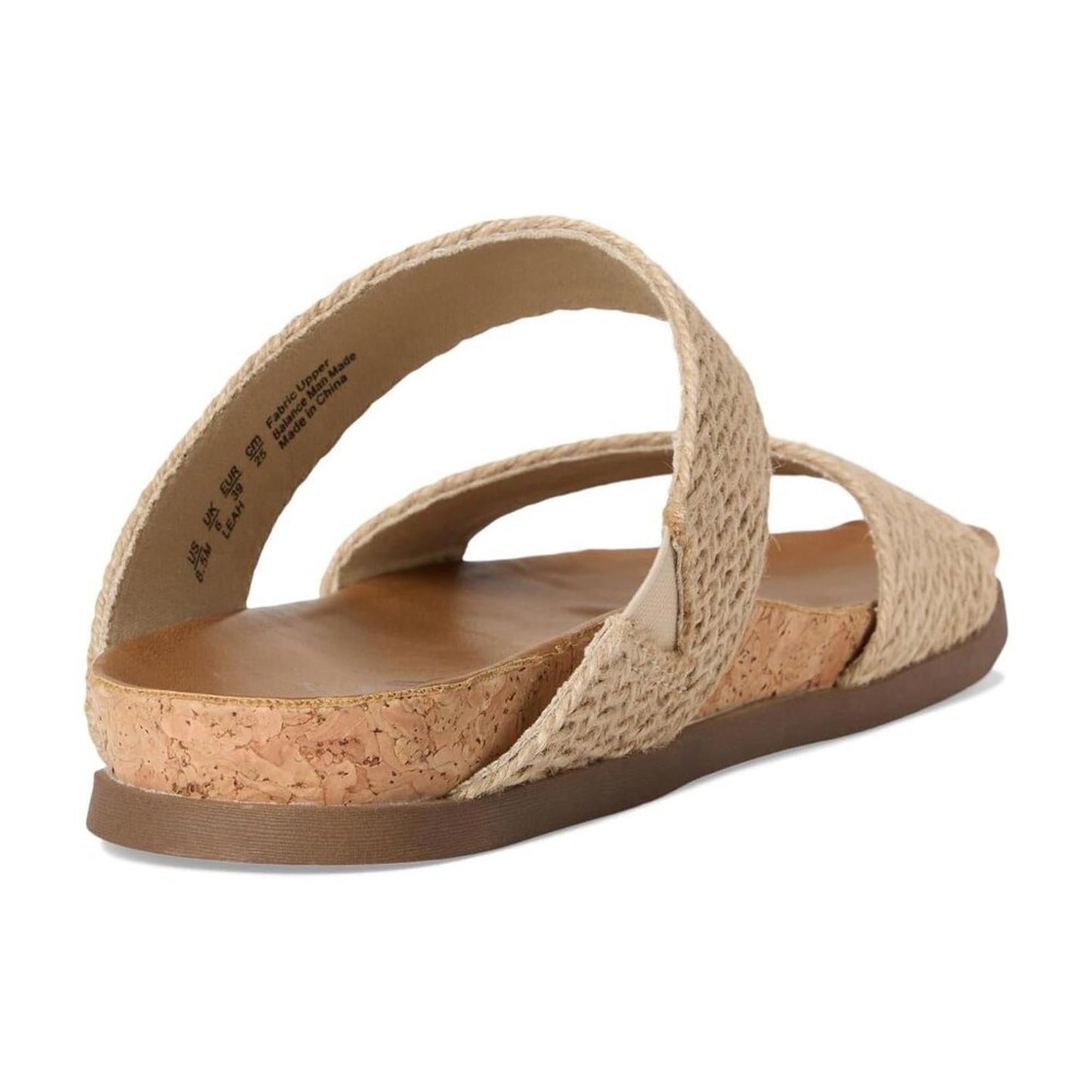Leah Sunbleached Jute Sandals