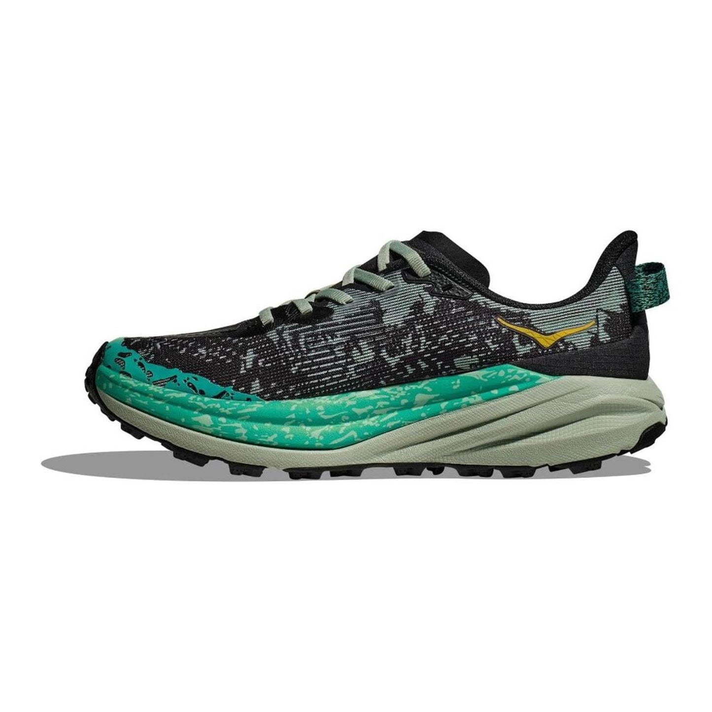 Speedgoat 6 Black Aloe Vera Sneakers