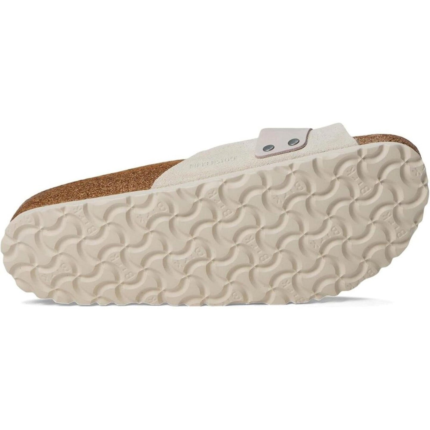 Oita Antique White Printed Footbed Sandals