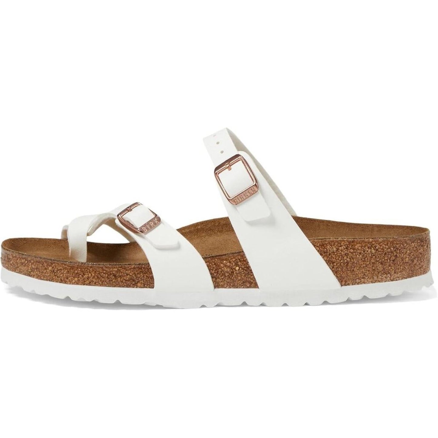 Mayari White Birko Flor Sandals