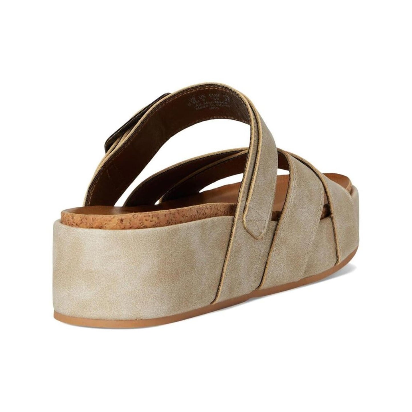 Iris Cloud Faux Leather Sandals
