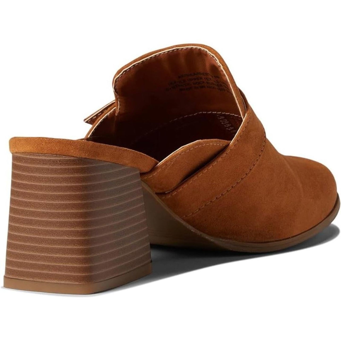 Isha Cognac Heeled Mules