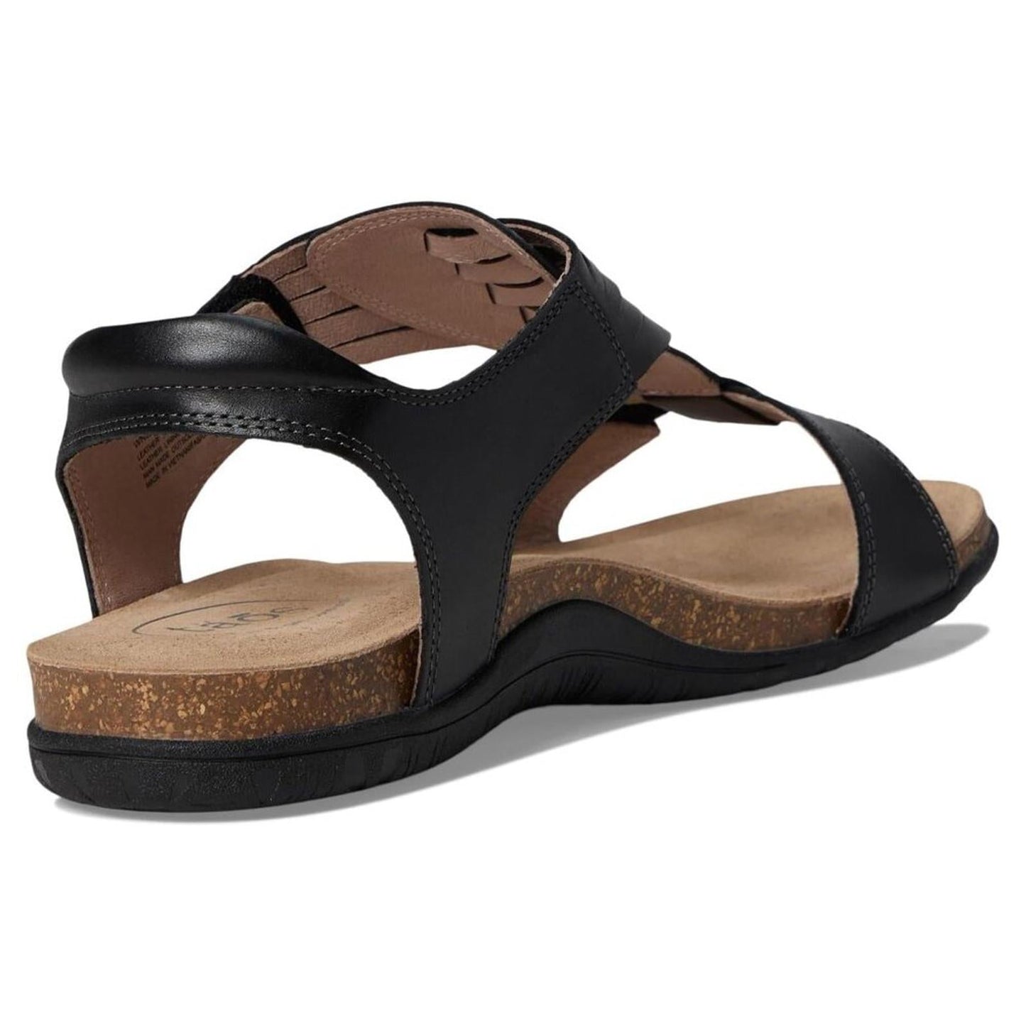 Wonderfull Black Leather Sandals