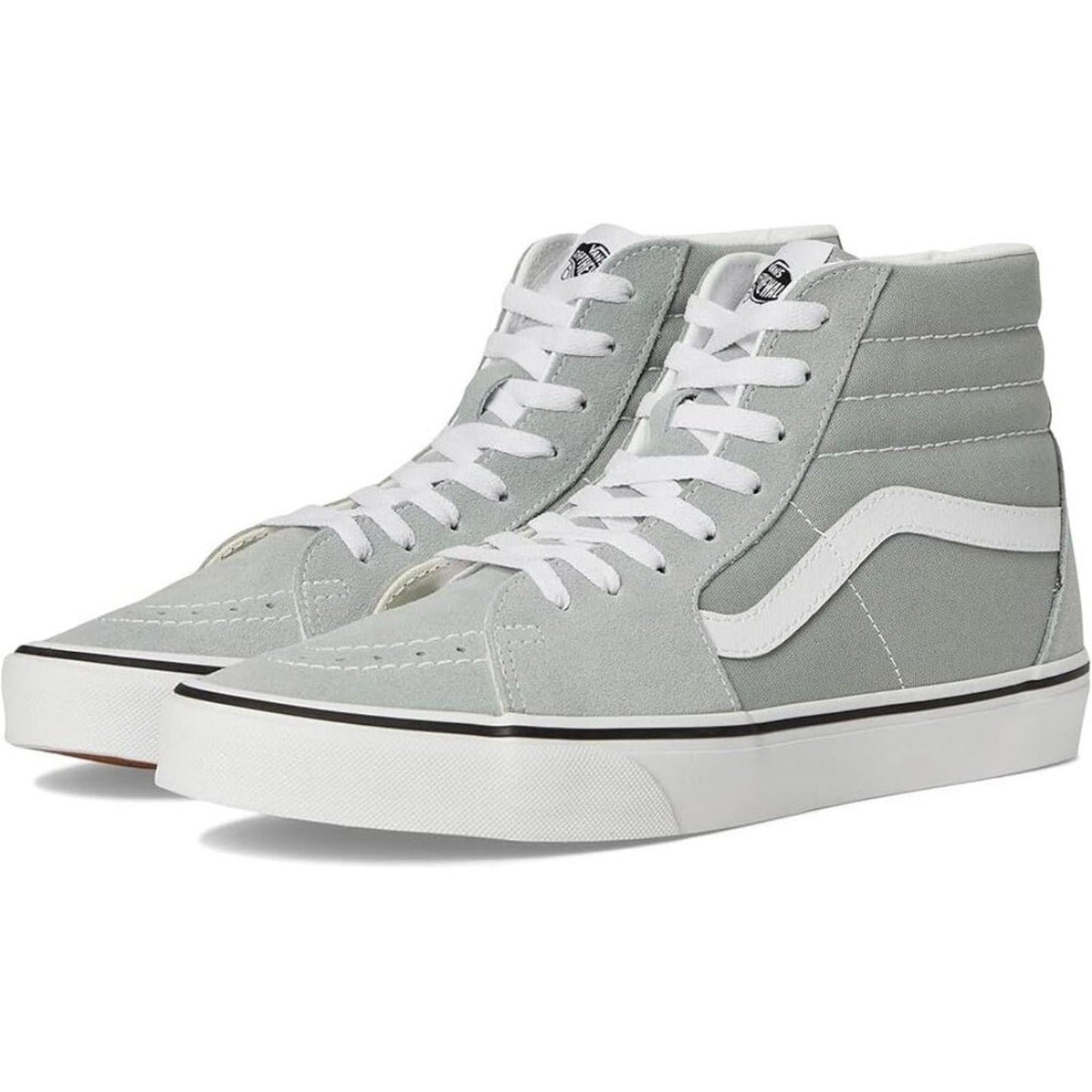 Sk8-Hi Color Theory Pure Grey Lace Up Sneakers
