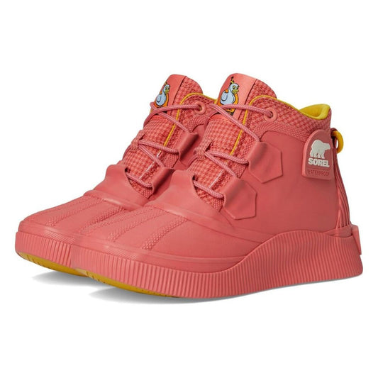 Out N About Coral Blossom IV Splashy Lace Up Boots