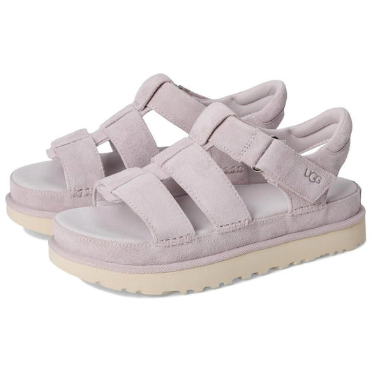 Godenstar Bay Fog Suede Strap Sandals
