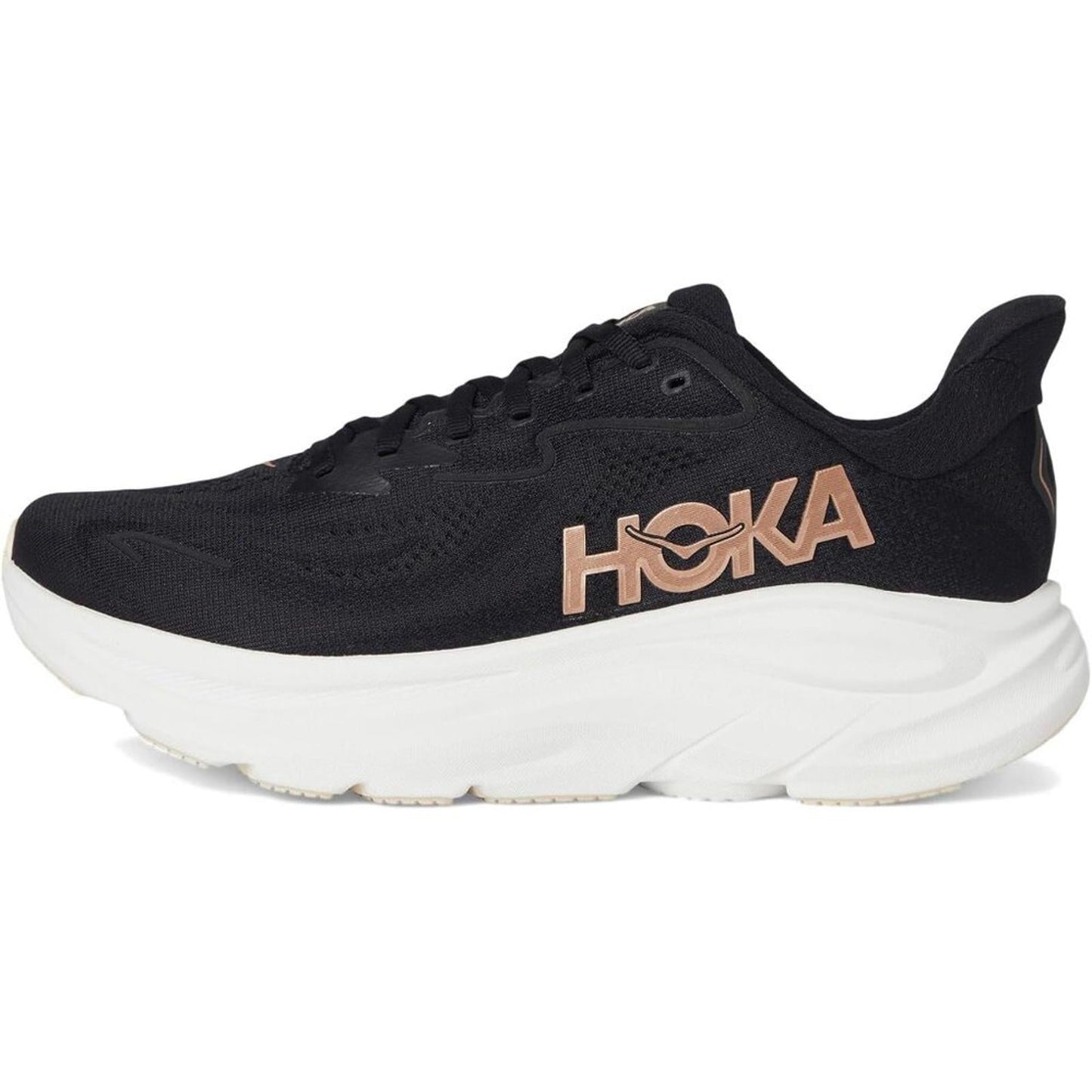 Clifton 10 Black Rose Gold Sneakers