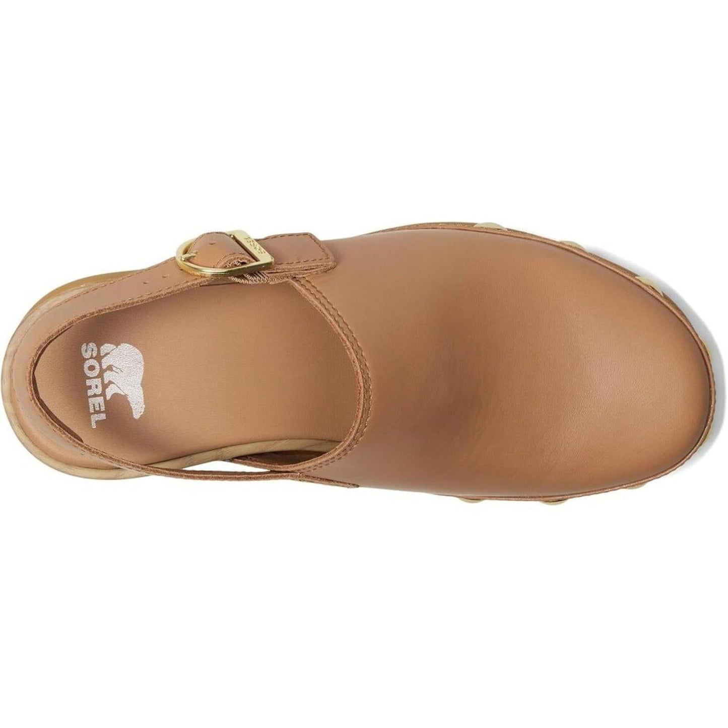 Roam’N Tawny Buff Leather Clogs