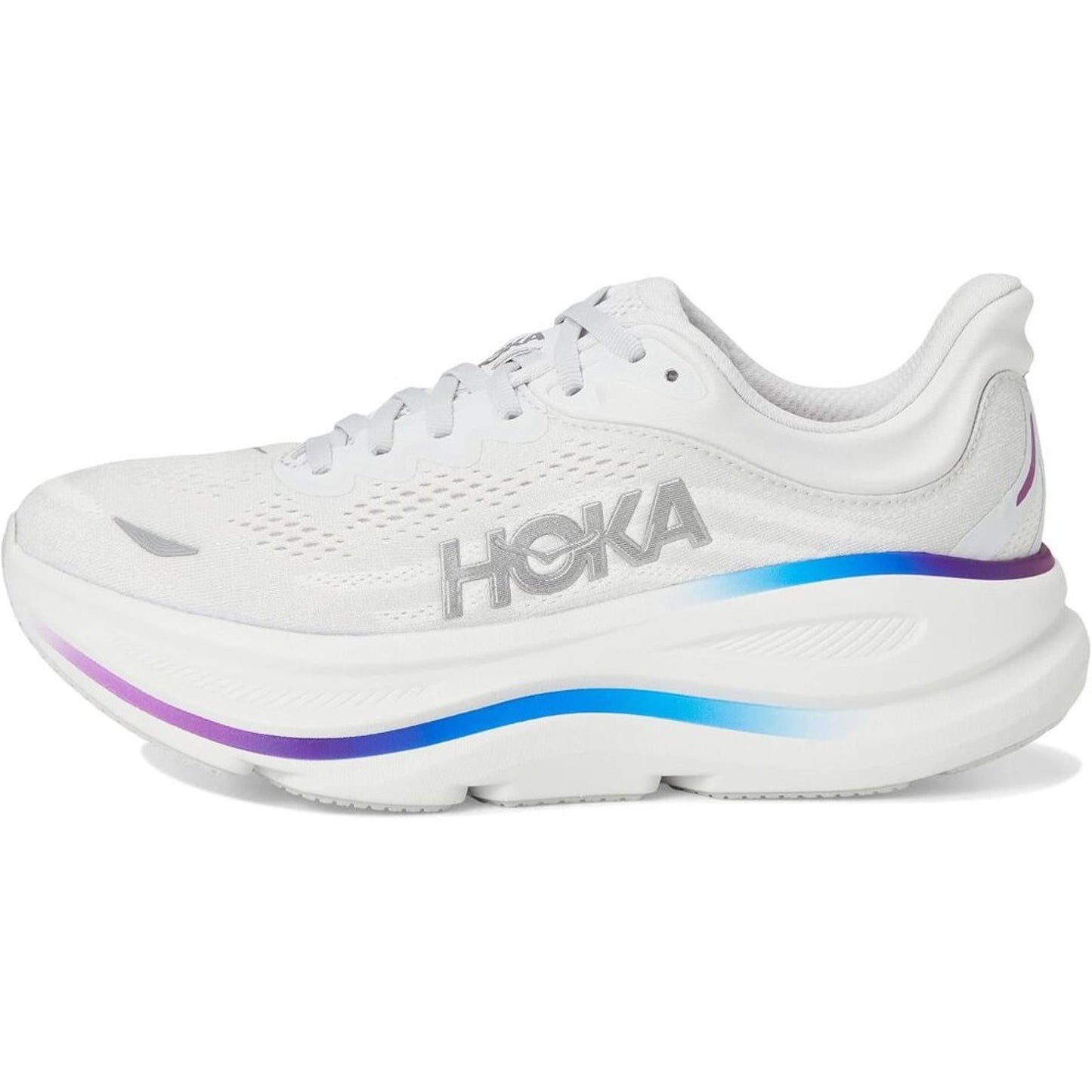 Bondi 9 Cosmic Grey White Sneakers