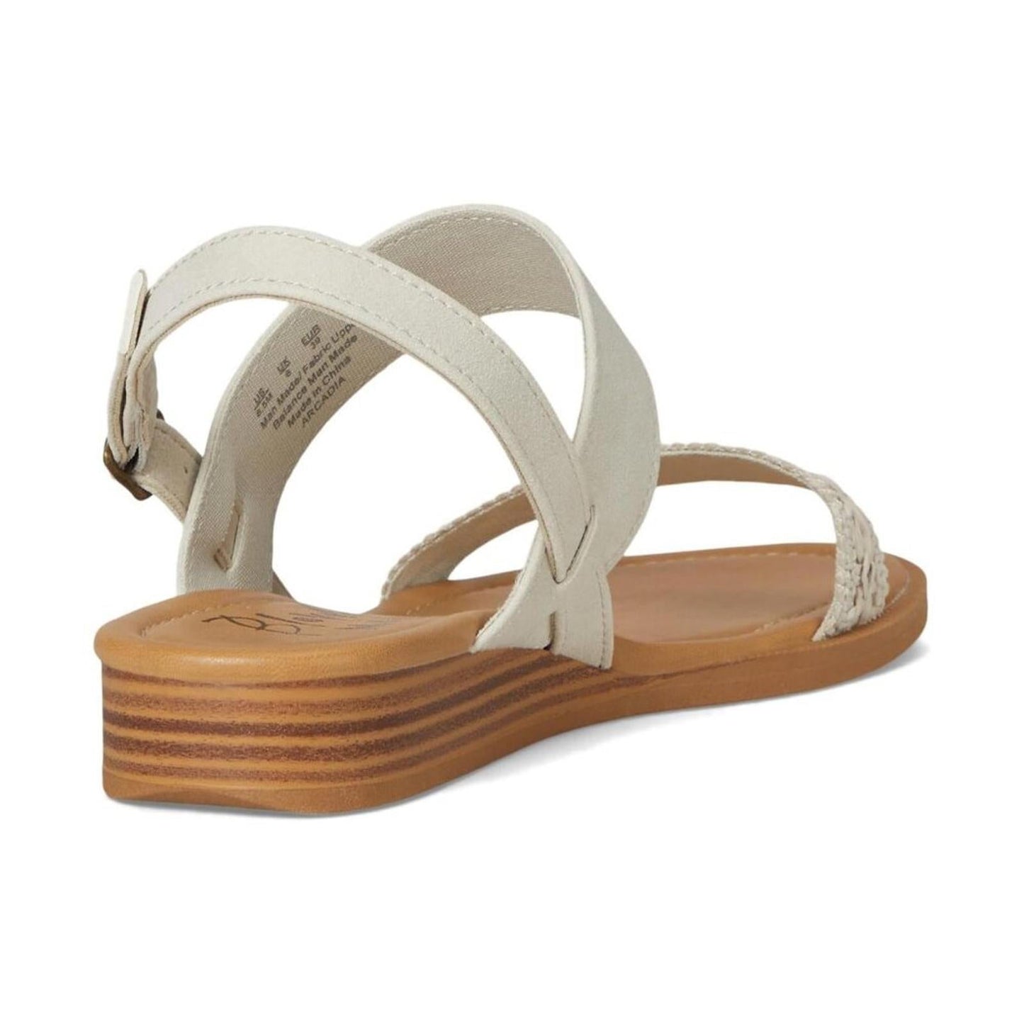 Arcadia Cloud Heel Strap Sandals