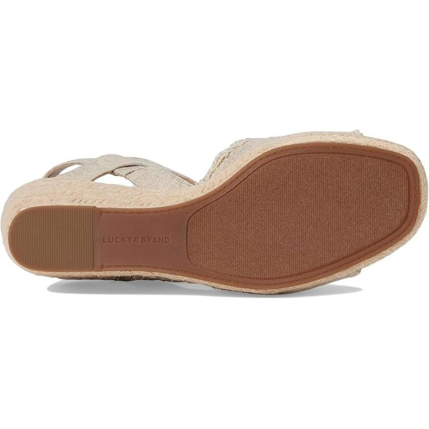 Mindra Natural Espadrille Wedge Sandals