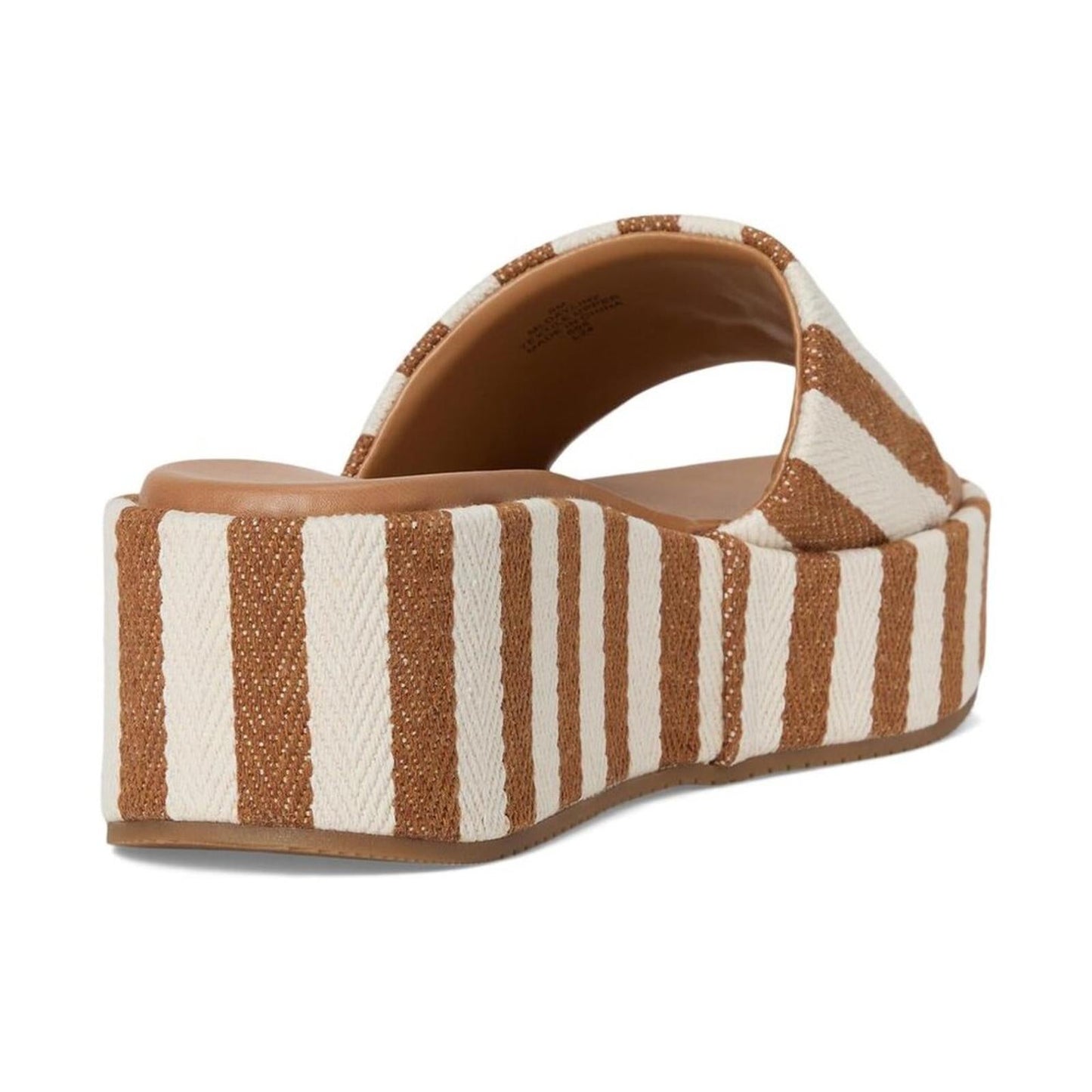 Daylin Dark Natural Stripe Wedge Sandals