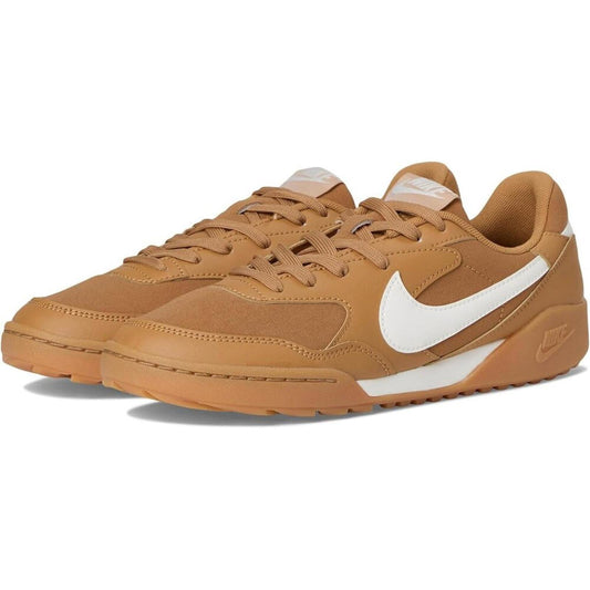 Terra Manta Flax Sail Gum Light Brown Lace Up Sneakers