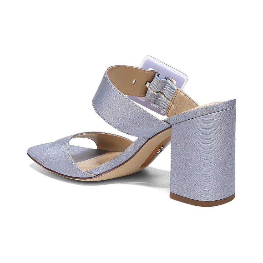 Dalton Oslo Blue Buckle Heeled Sandals