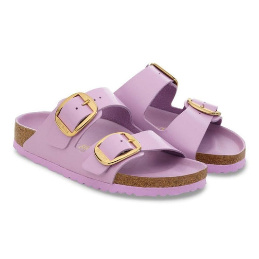 Arizona High Shine Crocus Buckle Sandals
