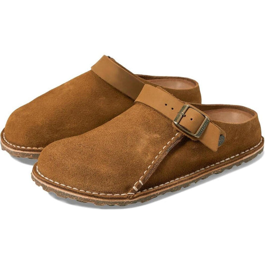 Lutry 365 Cognac Suede Clogs