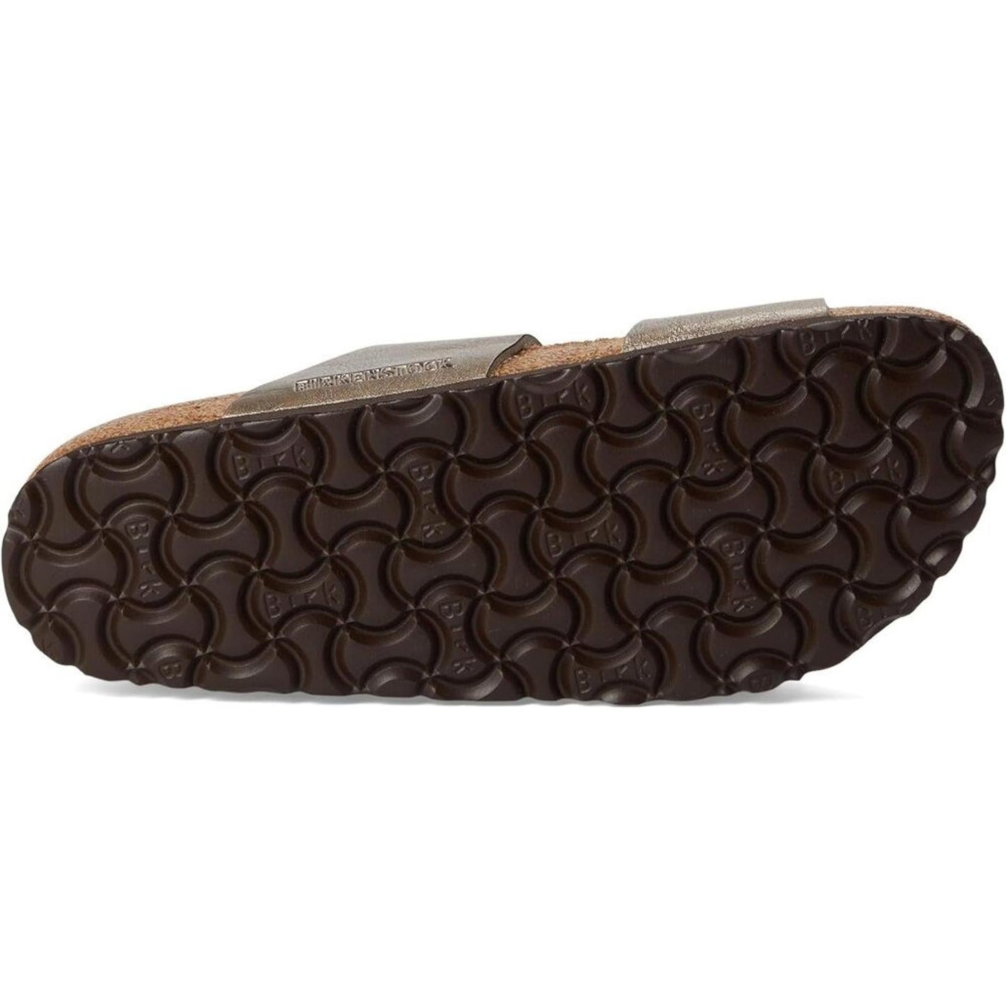 Sydney Luxe Buckle Taupe Slide Sandals
