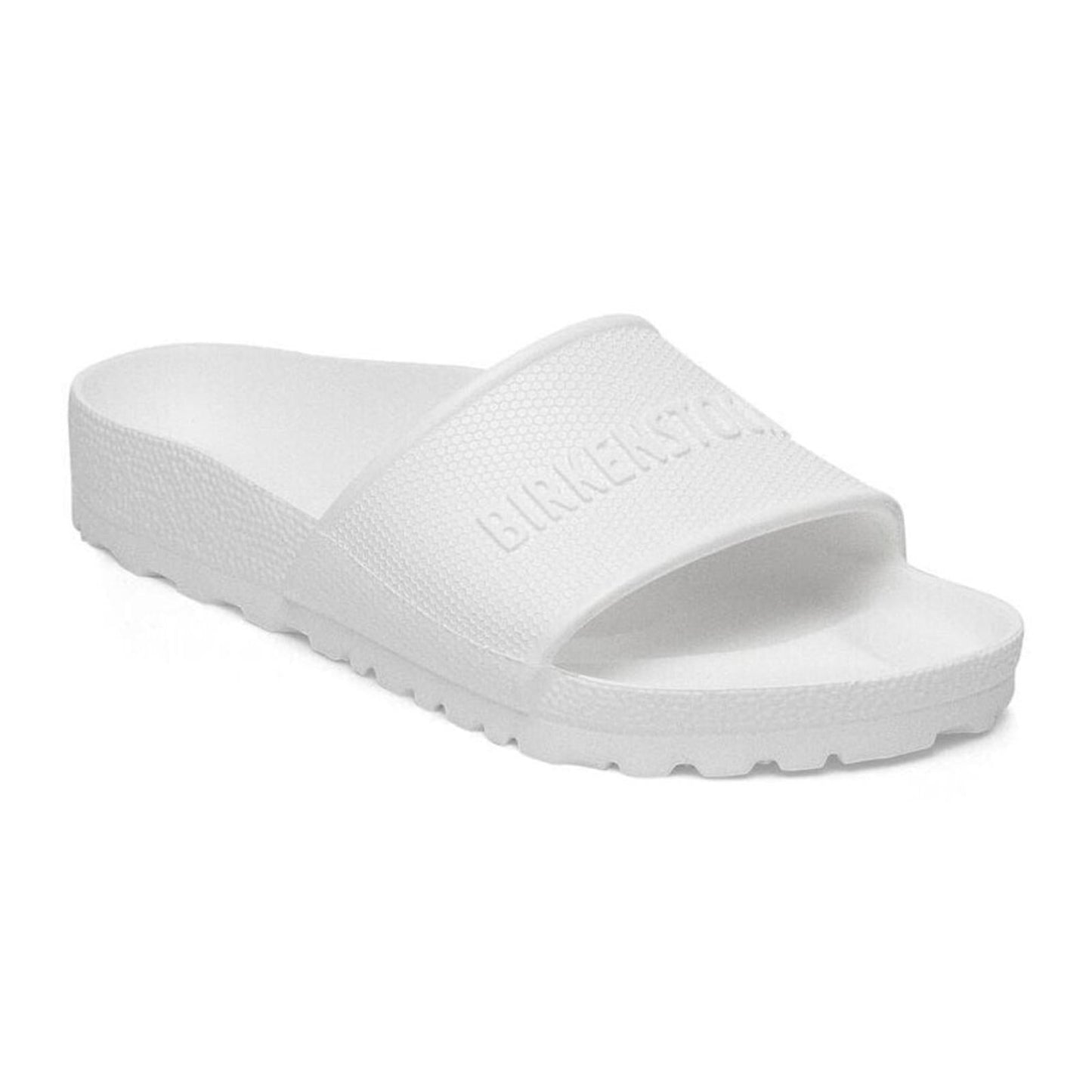 Barbados Eva White Slide Sandals