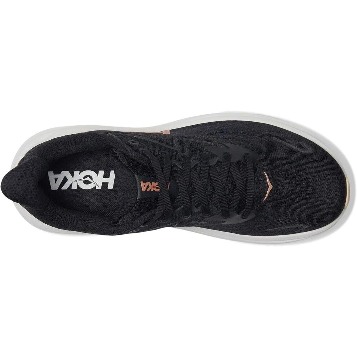 Clifton 10 Black Rose Gold Sneakers