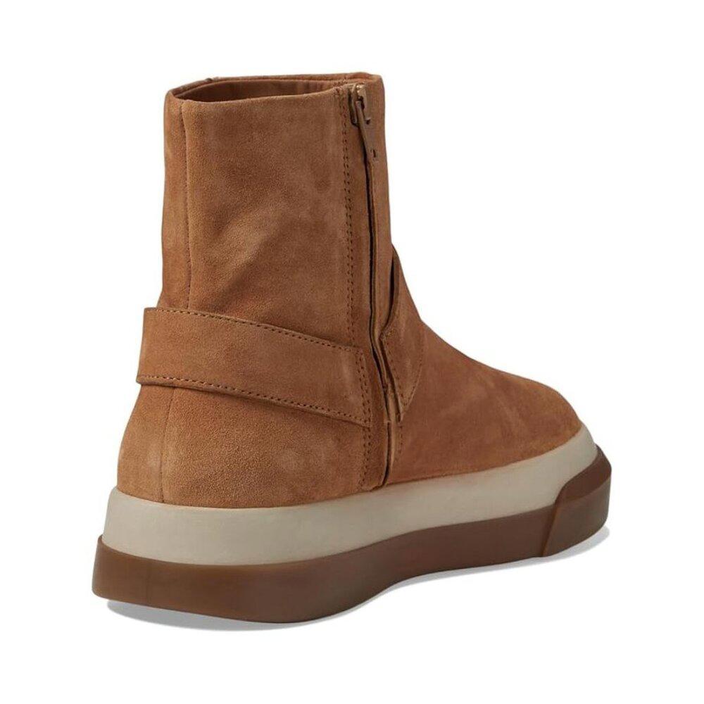 Free People Boots Bodhi Tan Suede Harness Ankle Booties
