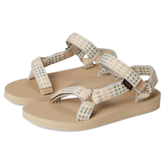 Original Universal Modern Check Taupe Sandals