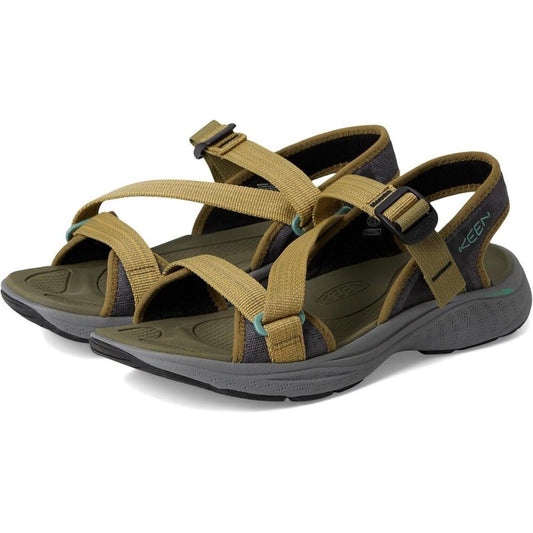 Leiki Martini Olive Granite Green Open-Toe Sandals