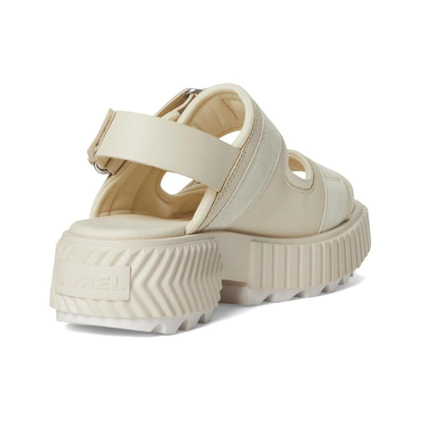 Ona Ave Chalk Multistrap Mid Sandals