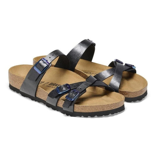 Franca Graceful Licorice Birko Flor Sandals