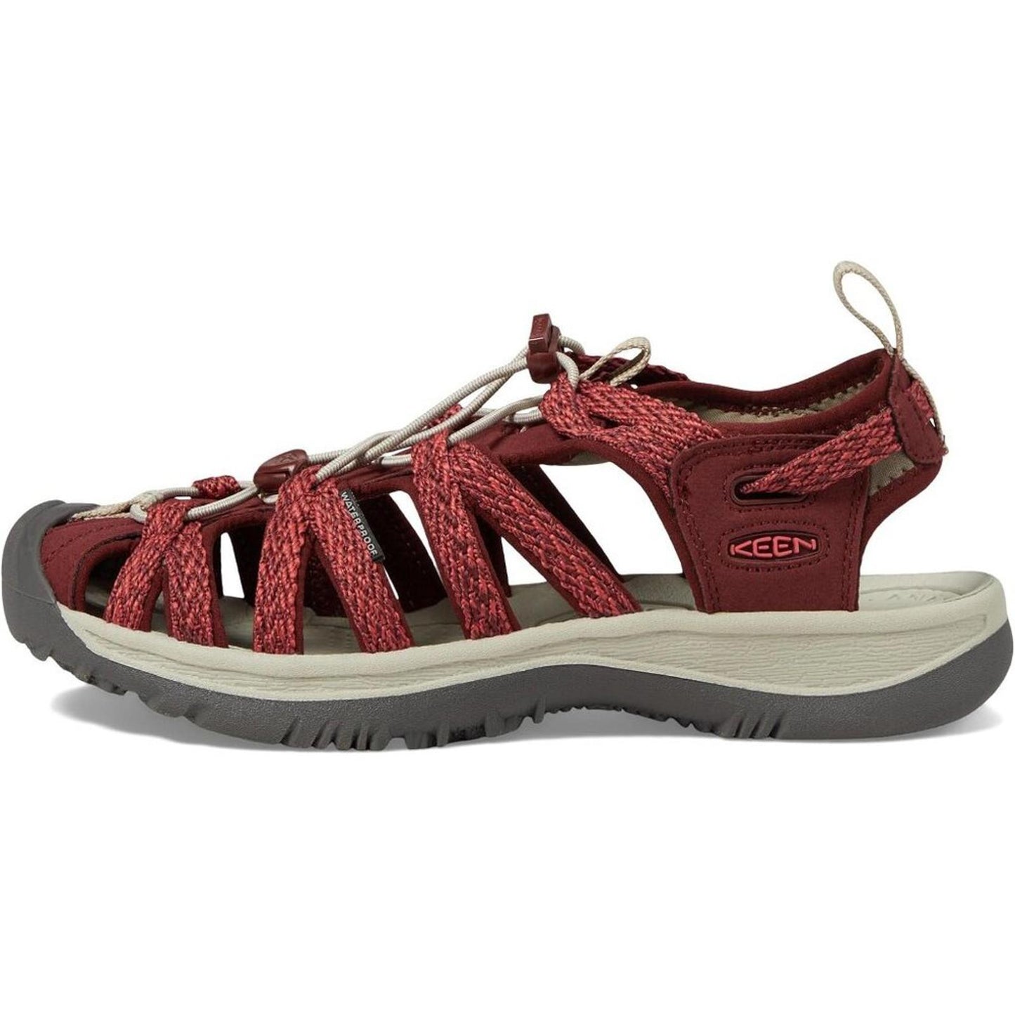 Whisper Cayenne Fired Brick Sandals