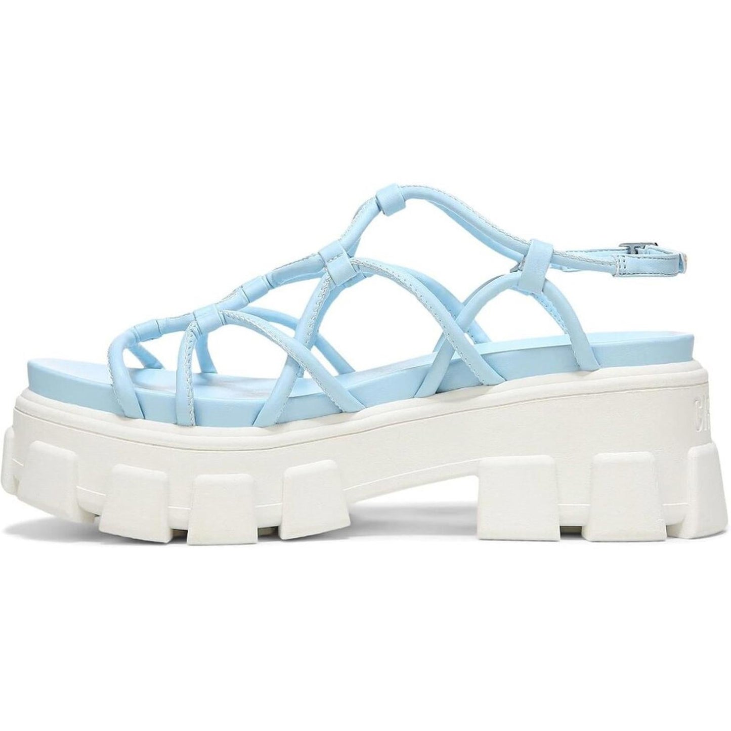 Greyson Poolside Blue Chunky Strappy Sandals