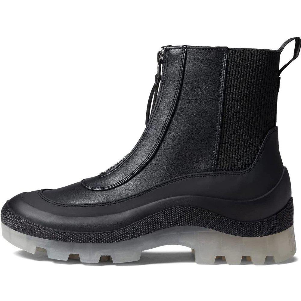 Bethanie Black Clear Zip Boots
