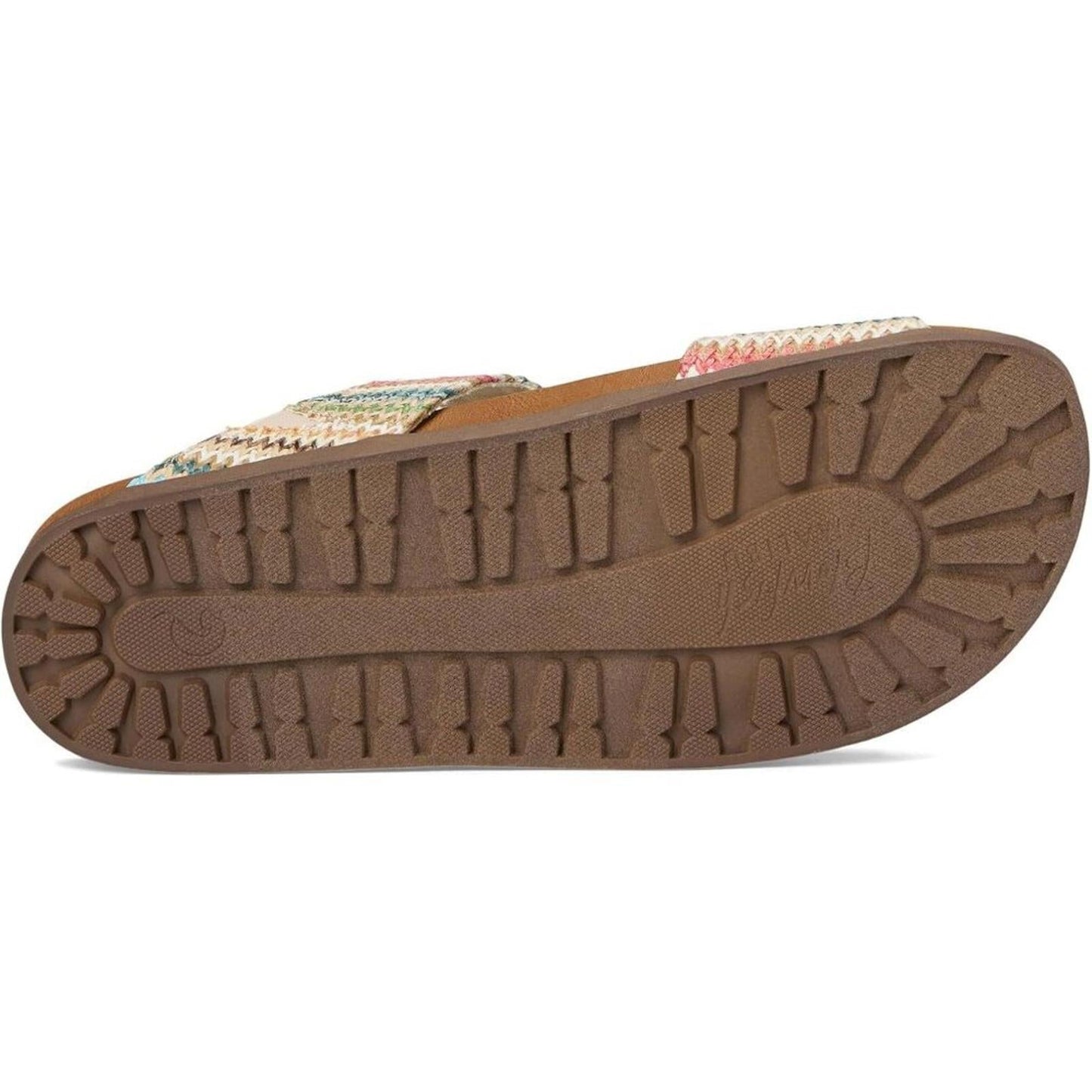 Leah Multi Faux Raffia Sandals