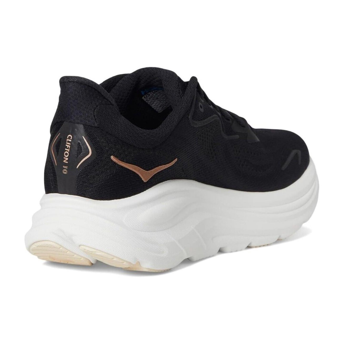 Clifton 10 Black Rose Gold Sneakers