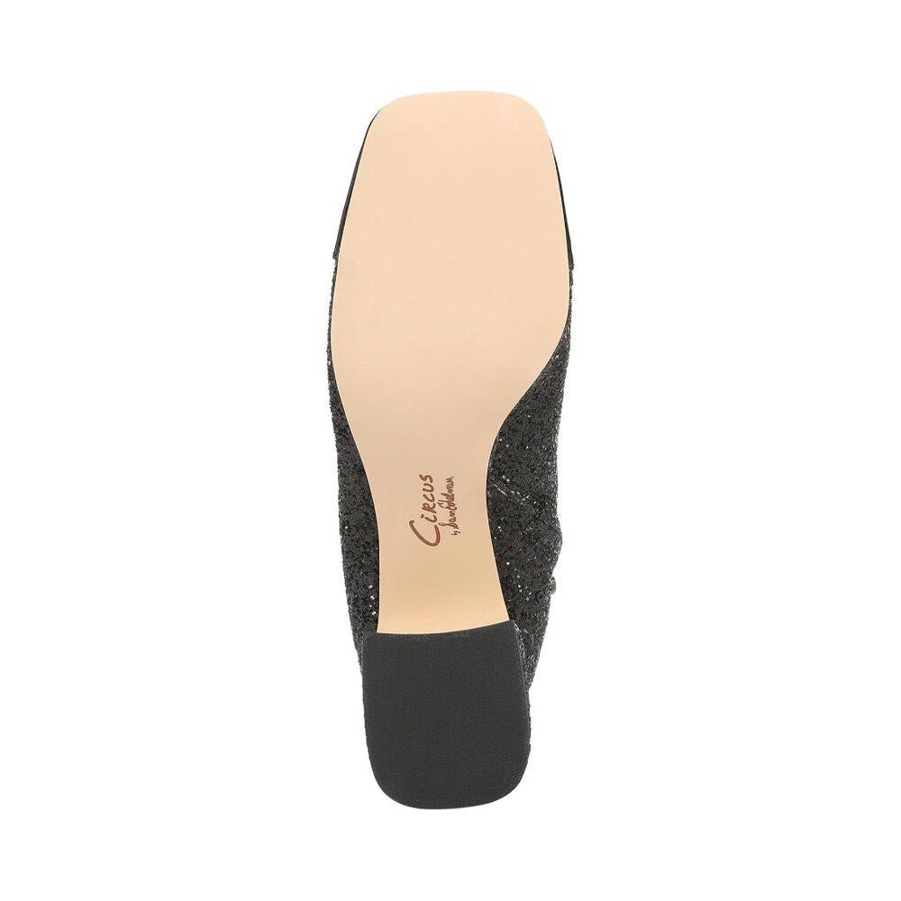 Osten Black Jewel Heeled Ankle Boots
