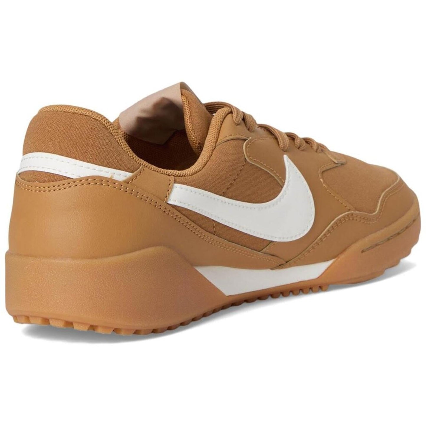Terra Manta Flax Sail Gum Light Brown Lace Up Sneakers