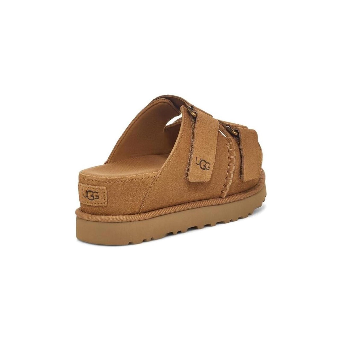 Goldenstar Chestnut Hi Slide Sandals