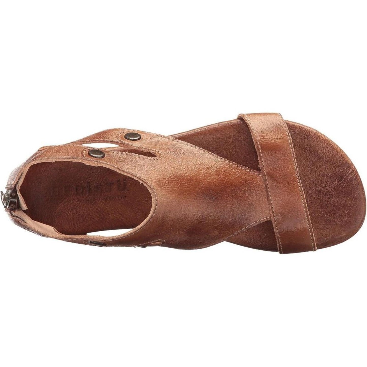 Soto Tan Rustic Leather Sandals