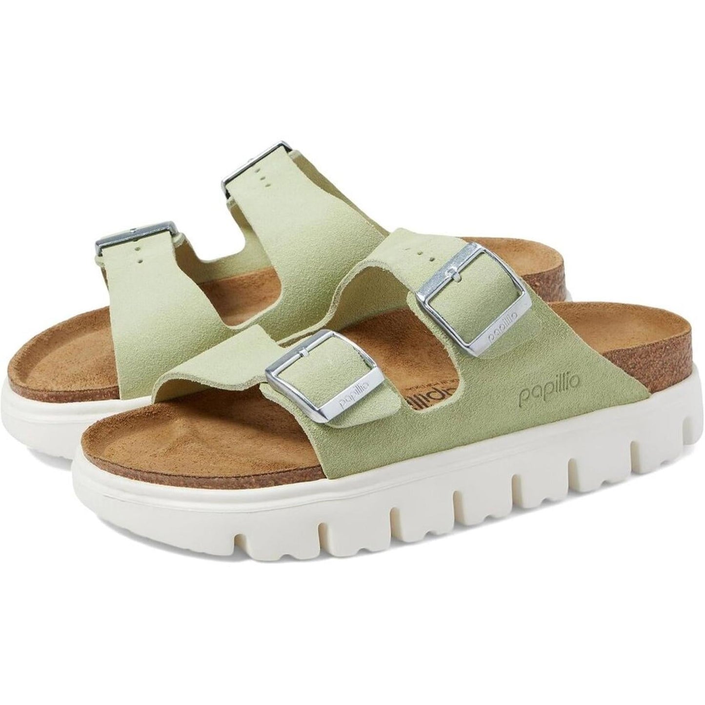 Papillio Arizona Faded Lime Chunky Platform Sandals