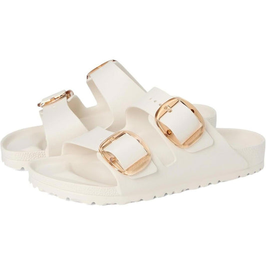 Arizona Big Buckle Eggshell Eva Sandals