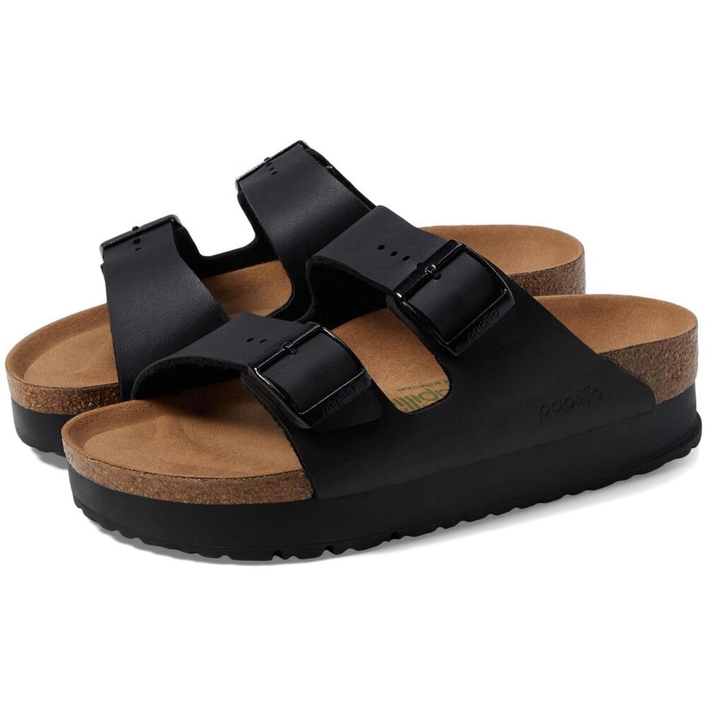 Papillio Arizona Black Platform Sandals