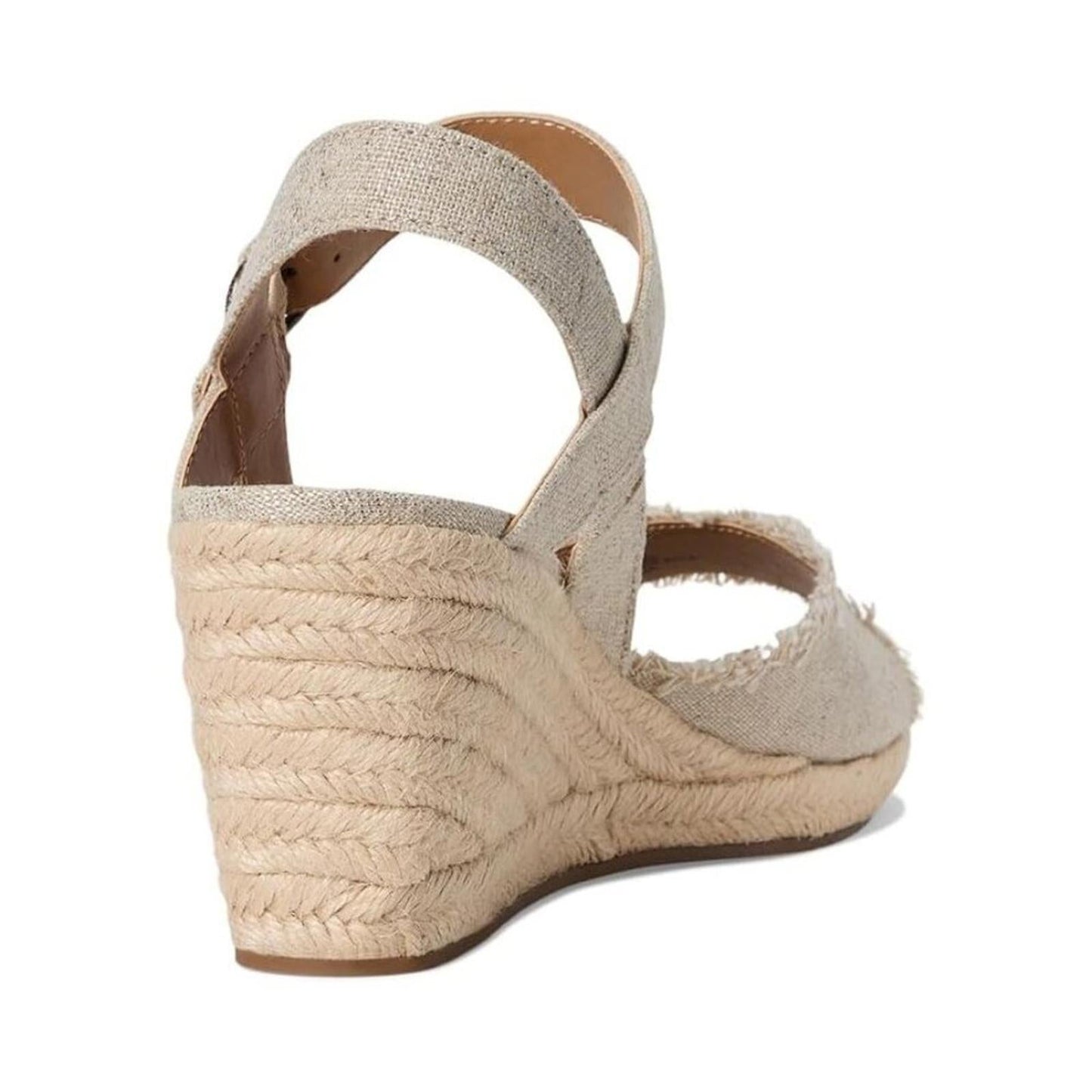 Mindra Natural Espadrille Wedge Sandals