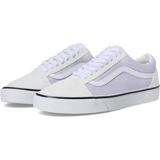 Old Skool 2 Tone Lilac Mist Lace Up Sneakers
